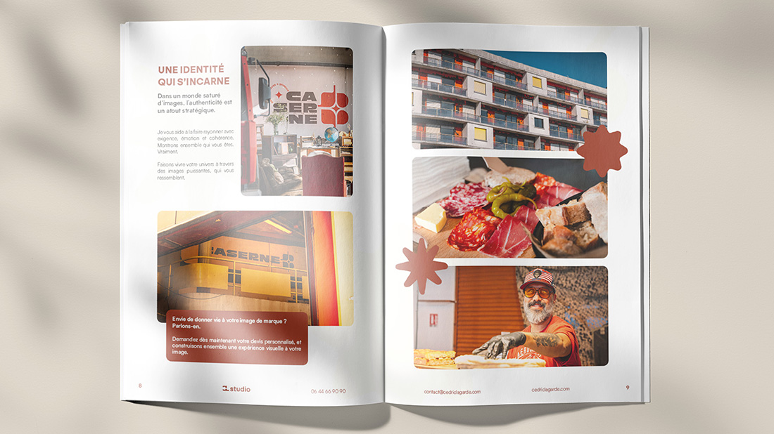 Brochure image de marque CL Studio