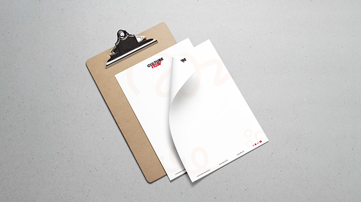 Papier à lettre cultureflow