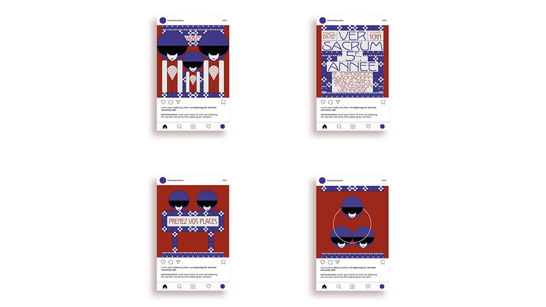 Caroussel instagram Koloman Moser