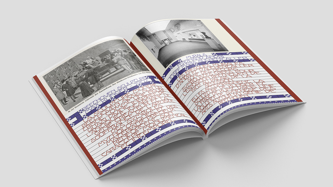 Double-page édition koloman Moser