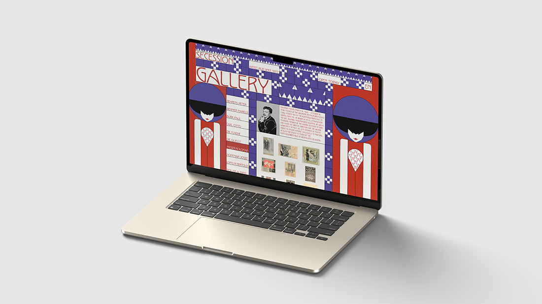 Landing page Koloman Moser