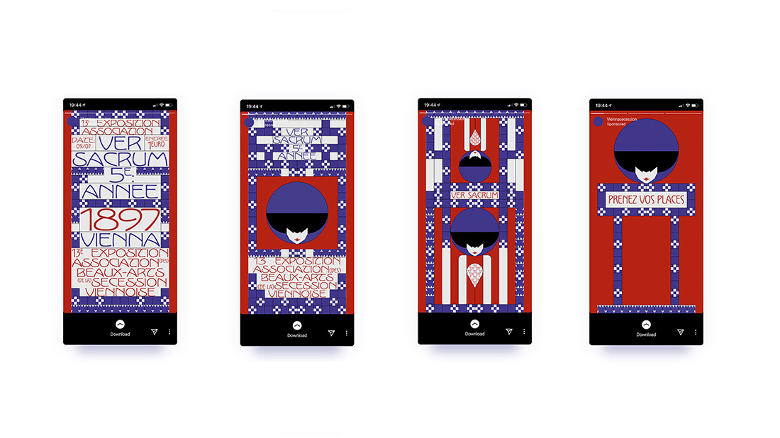 Stories instagram Koloman Moser